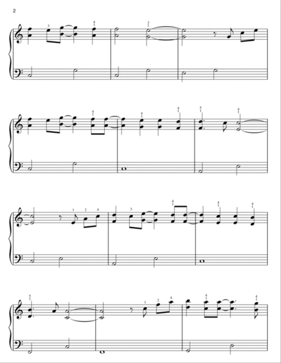 Amparo's Theme Amparo's Theme Easy Piano scores gallery preview page 2