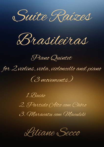 Suíte Raízes Brasileiras - for string quartet and piano image number null