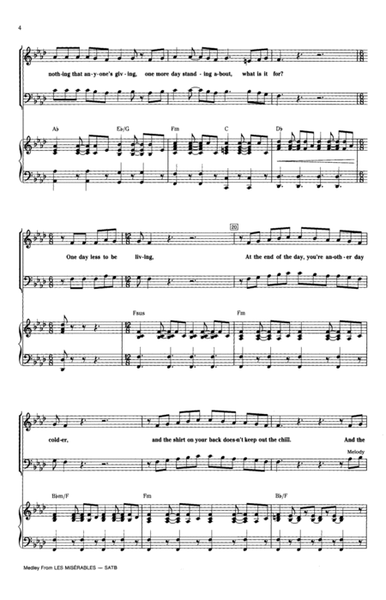Les Miserables (Choral Medley) (arr. Ed Lojeski) image number null