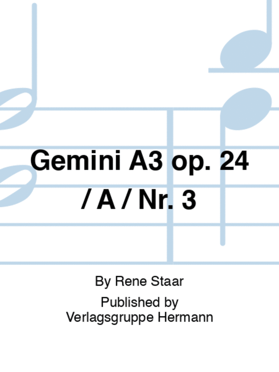 Gemini A3 op. 24 / A / Nr. 3 String Duet scores gallery preview page 1
