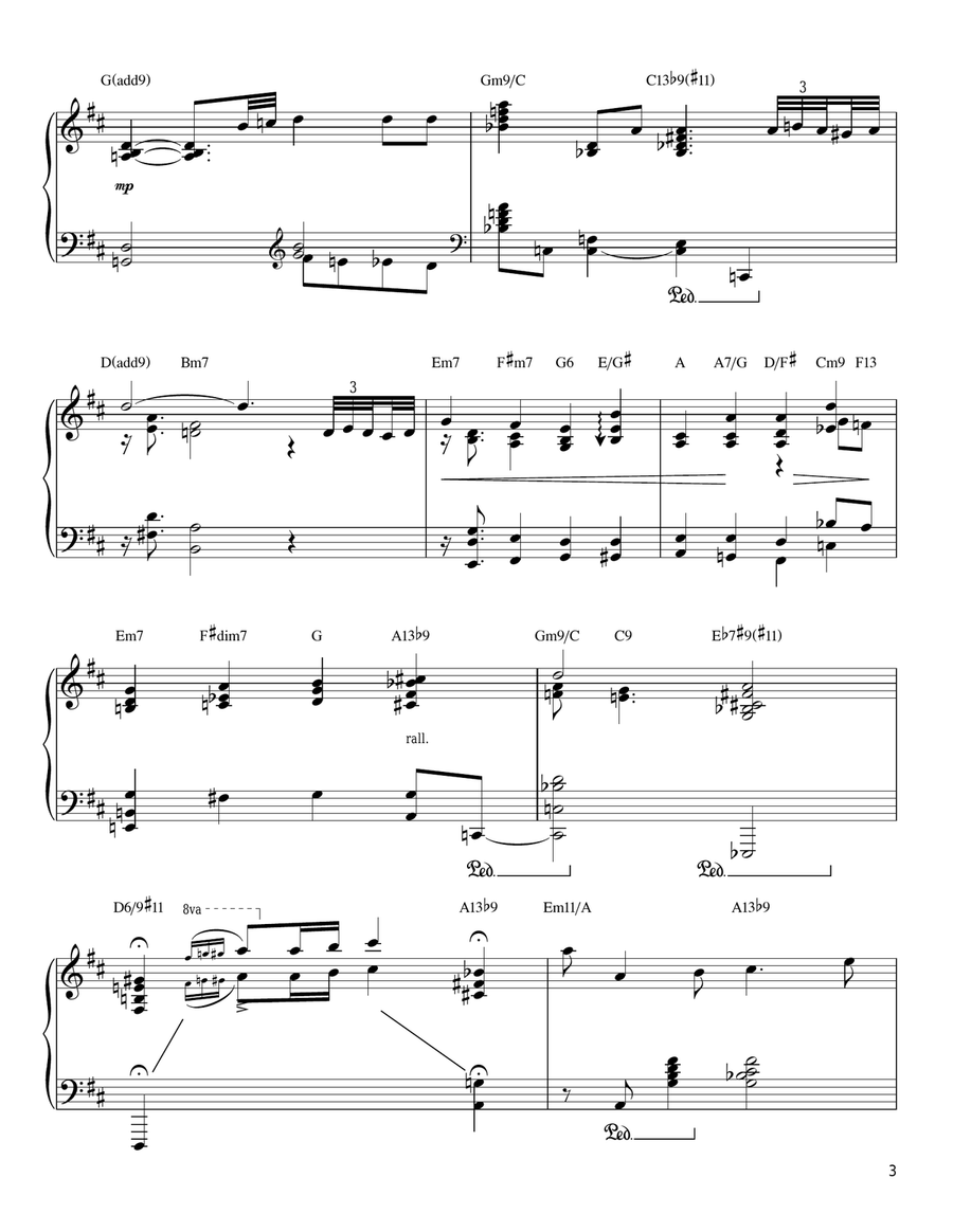 Little Girl Blue Little Girl Blue Piano scores gallery preview page 3
