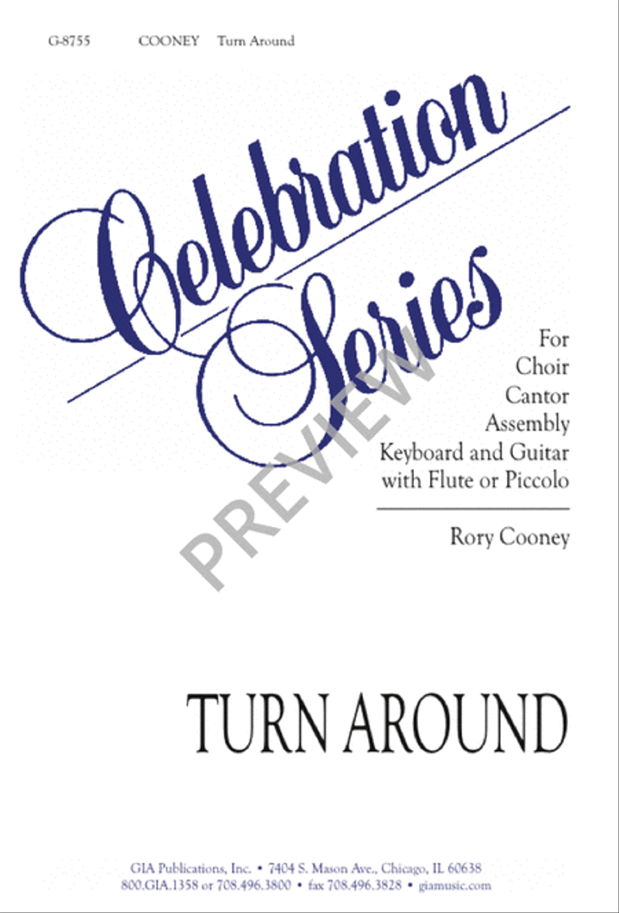 Turn Around Turn Around SAB scores gallery preview page 2