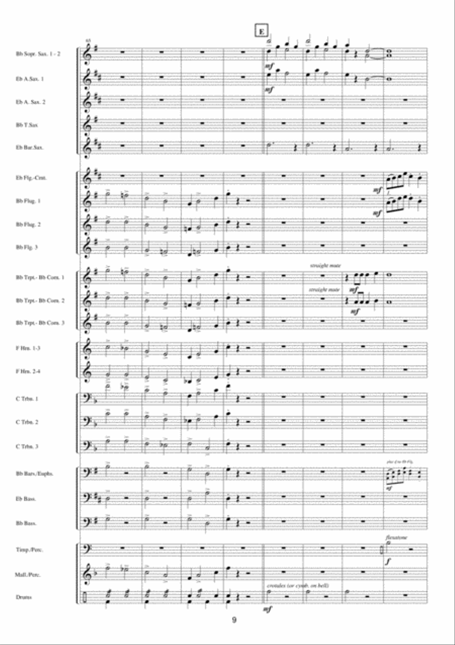 Carnaval Festival Fanfare Band scores gallery preview page 10