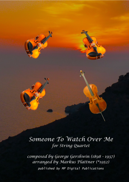 Someone To Watch Over Me for String Quartet image number null