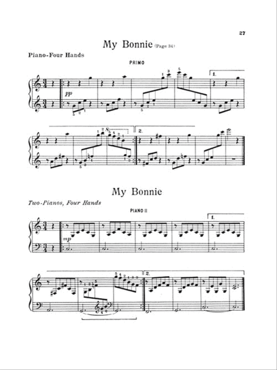 Teaching Little Fingers to Play Ensemble Piano Method scores gallery preview page 3