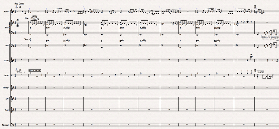 (i've Had) The Time Of My Life Jazz Ensemble scores gallery preview page 2