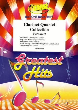 Book cover for Clarinet Quartet Collection Volume 9