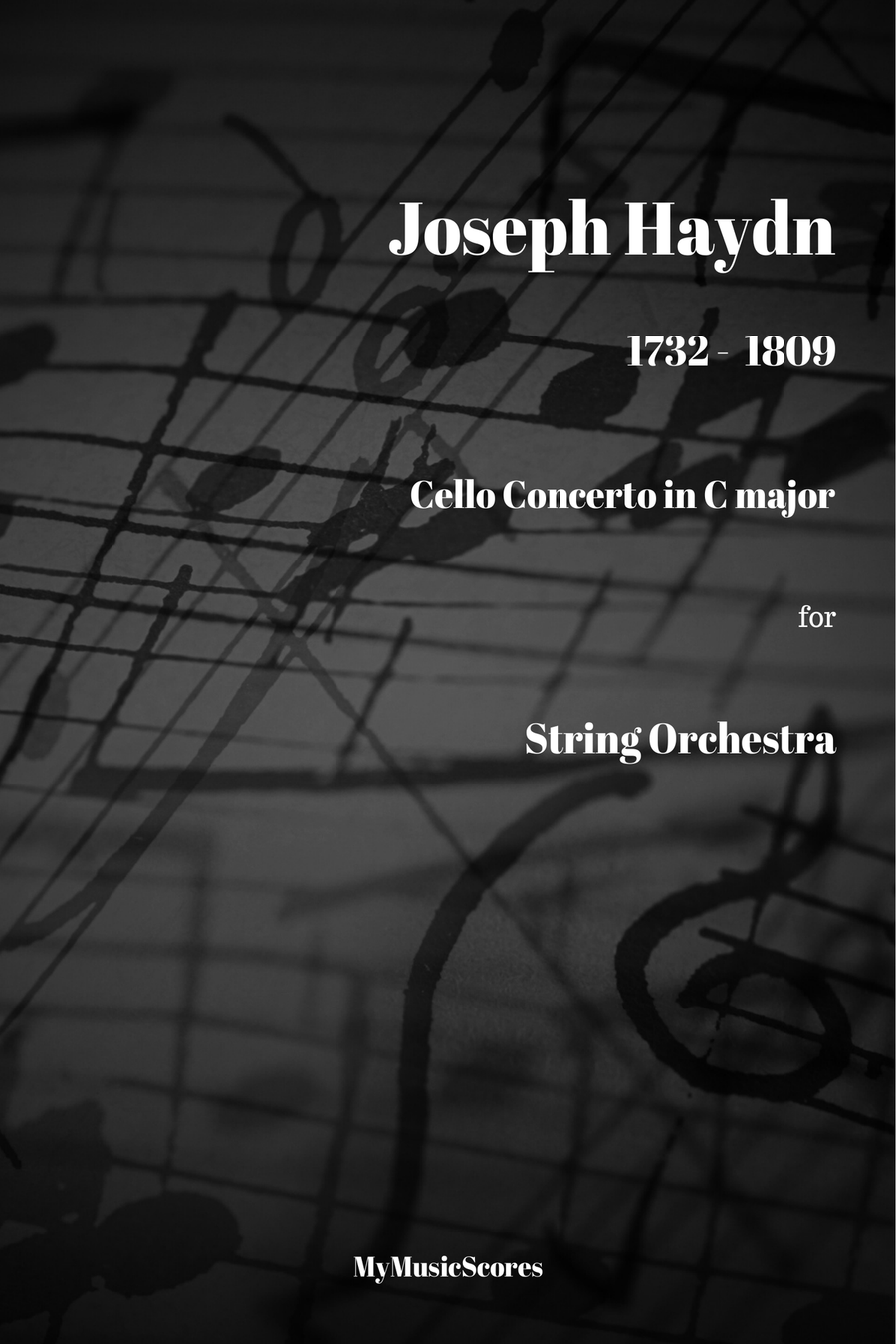 Haydn Cello Concerto in C for Cello and String Orchestra String Orchestra scores gallery preview page 1