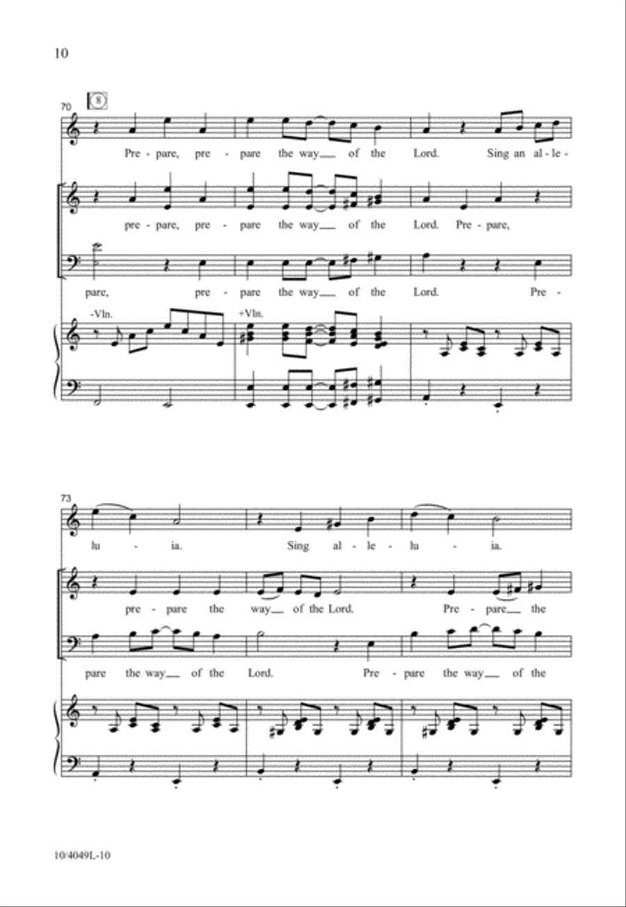 Prepare the Way 4-Part scores gallery preview page 11