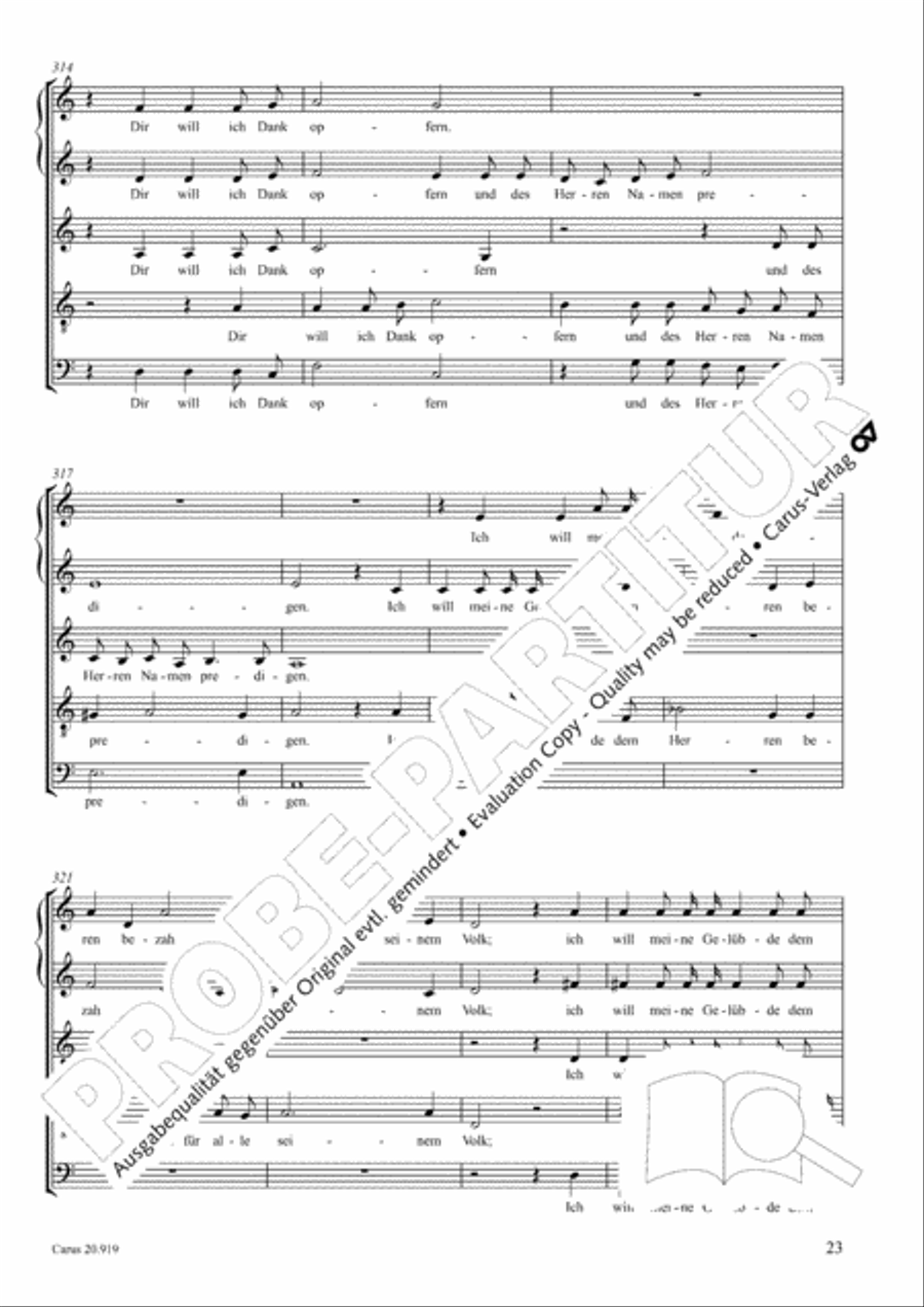 Opera varia I. Works with 1-7 parts (Complete edition, vol. 19) [Werke mit 1-7 obligaten Stimmen] Score scores gallery preview page 80