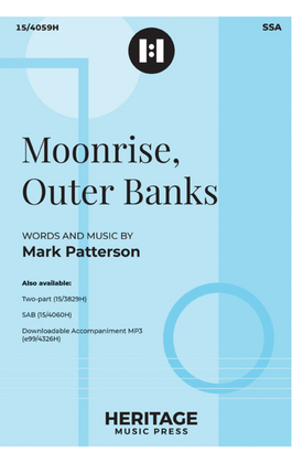 Book cover for Moonrise, Outer Banks