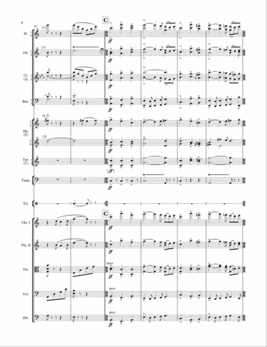 Bucolic Suite Full Orchestra scores gallery preview page 9