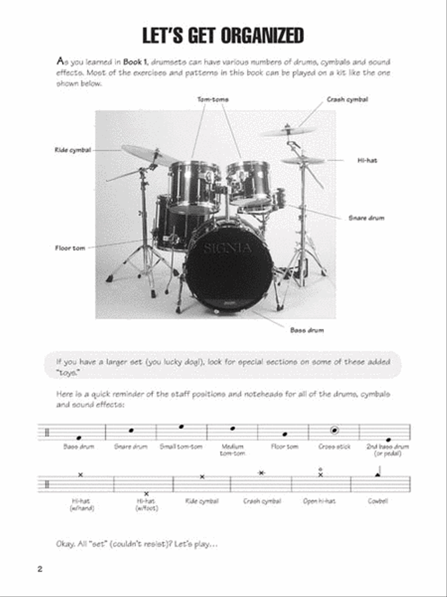 FastTrack Drums Method – Book 2