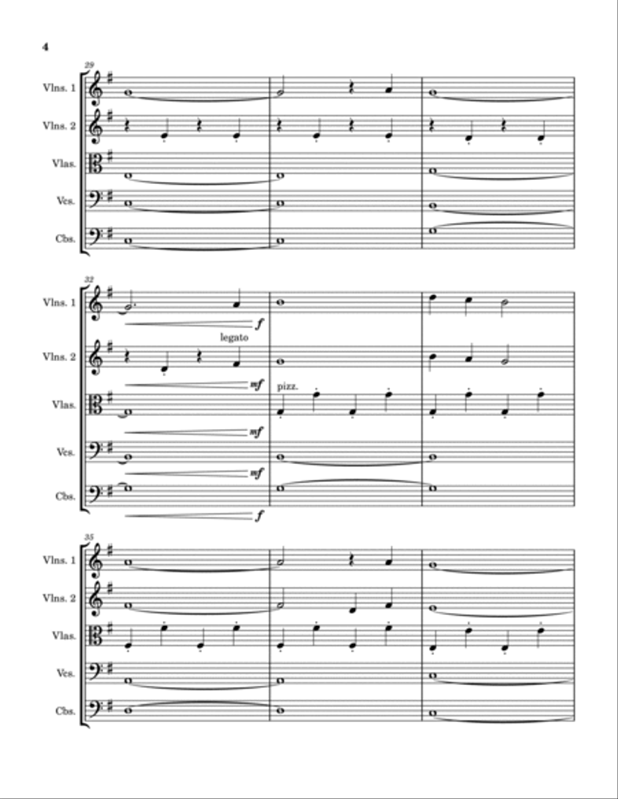The Bedouin of Wyrms String Orchestra scores gallery preview page 5