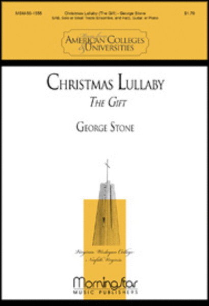 Christmas Lullaby (The Gift) (Choral Score) image number null