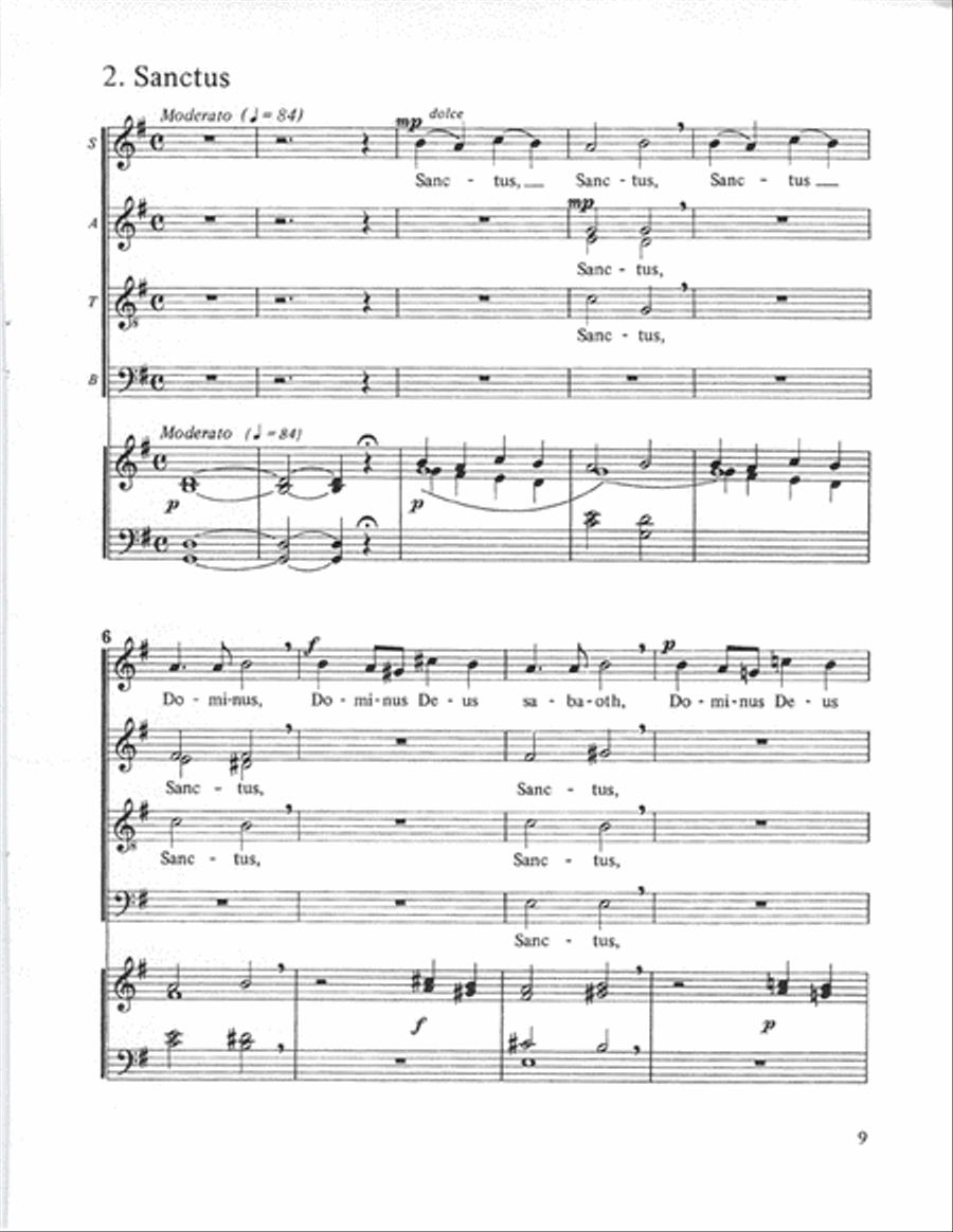 Messe Basse Messe Basse 4-Part scores gallery preview page 8