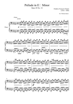 Prelude Op.28 No.14