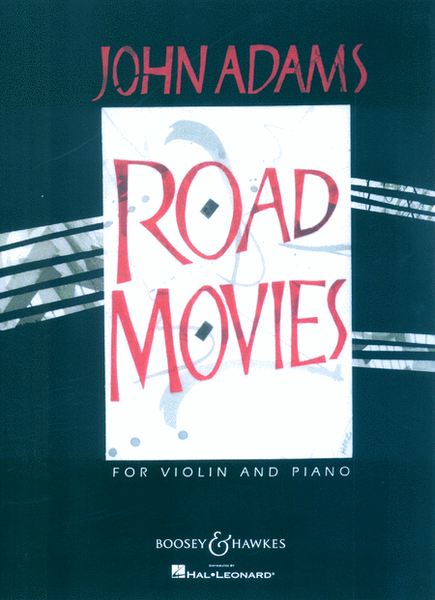 Road Movies by John Adams Violin Solo - Sheet Music