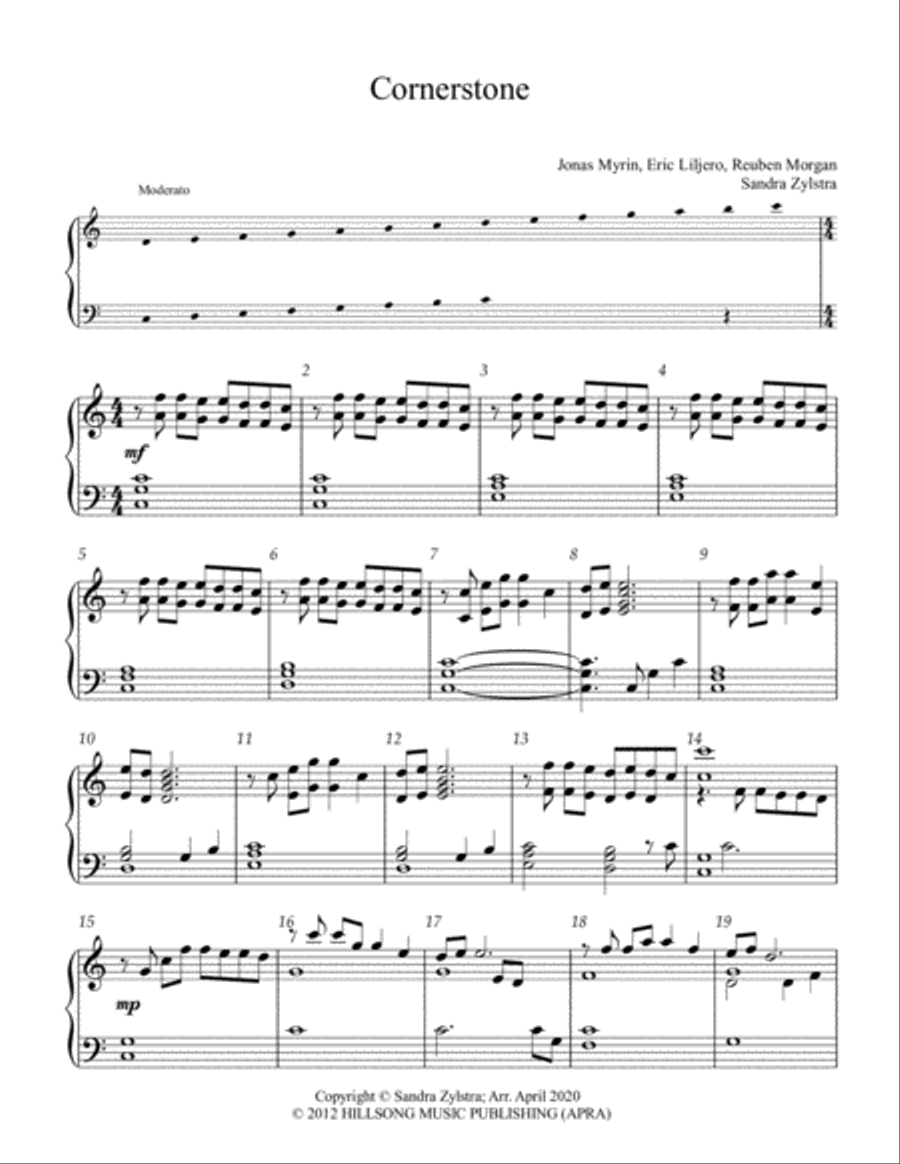 Cornerstone Handbell Choir scores gallery preview page 2