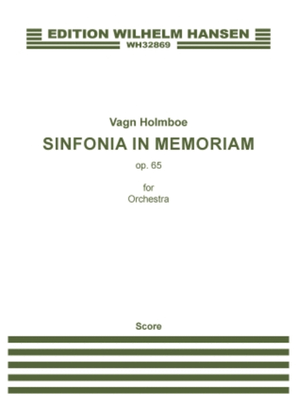 Book cover for Sinfonia in Memoriam