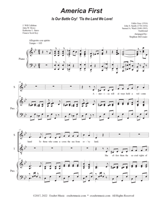 America First (Duet for Soprano and Tenor solo)