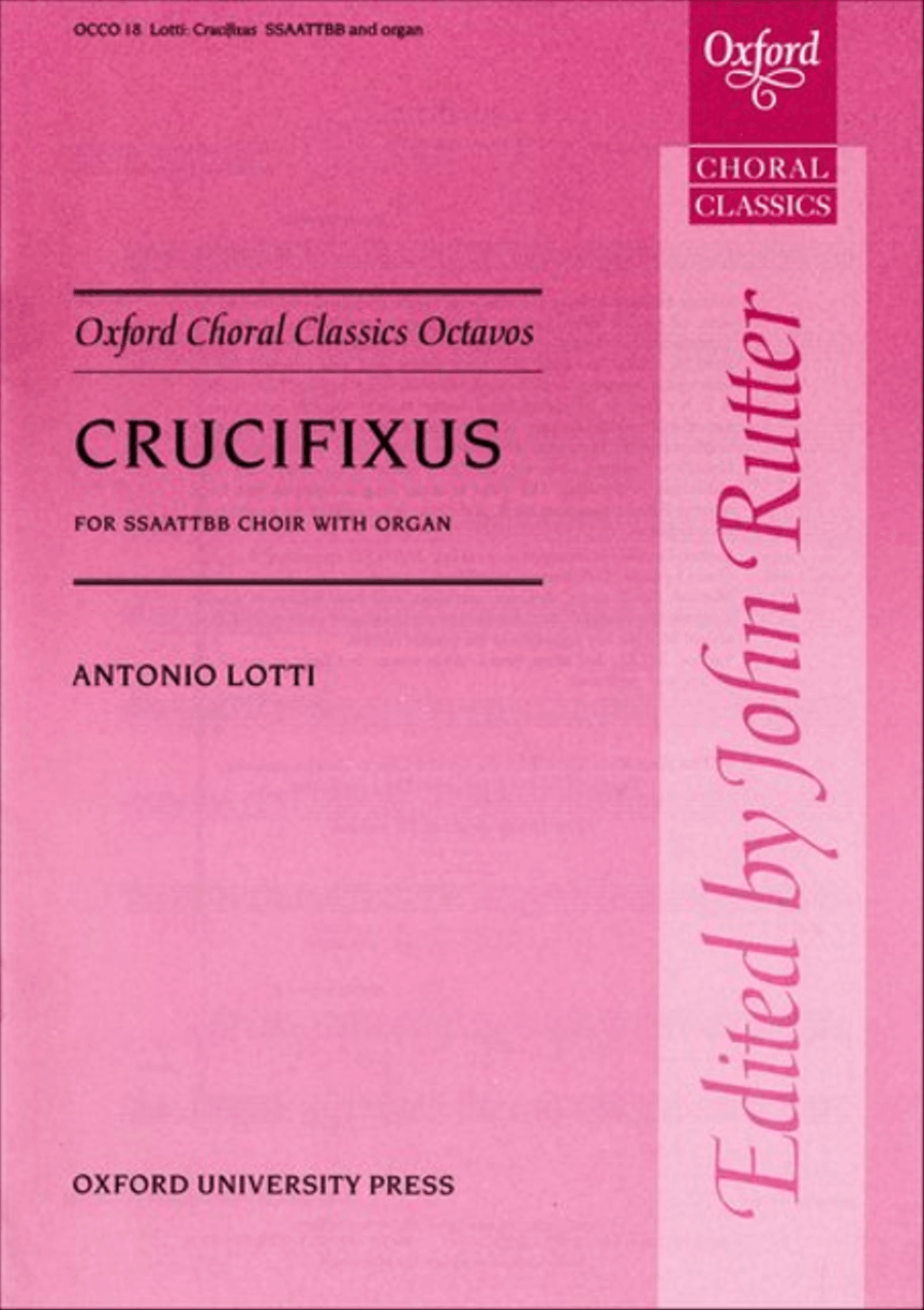 Crucifixus SSAATTBB scores gallery preview page 1