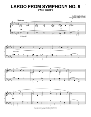 Largo From Symphony No. 9 ("New World") (arr. Lee Evans)