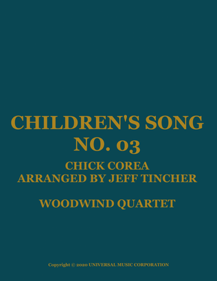 Children's Song No. 3