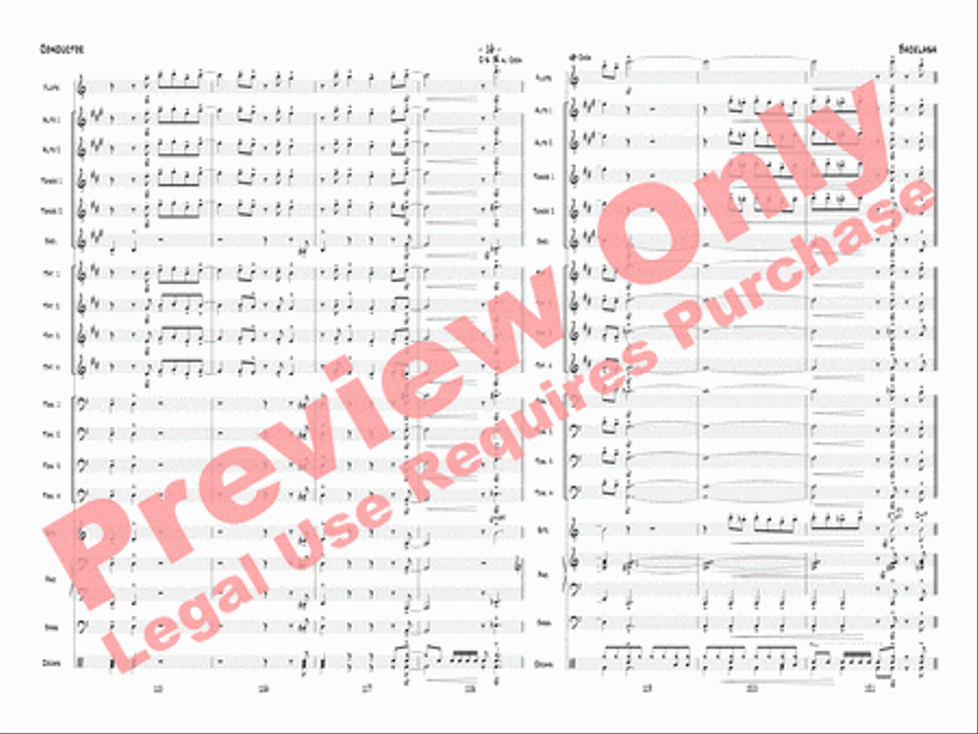 Backlash Backlash Jazz Ensemble scores gallery preview page 19