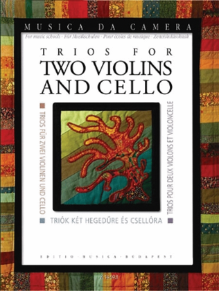 Book cover for Trios for Two Violins and Cello