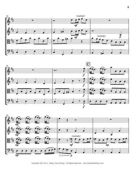 Concerto in D, RV 93 - 1st Movement - Allegro - Vivaldi (String Quartet) image number null