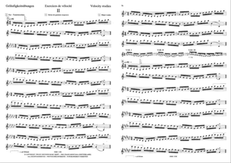 Elementar-Technik / Technique Elementaire / Elementary Etudes Vol. 2 Cornet scores gallery preview page 3