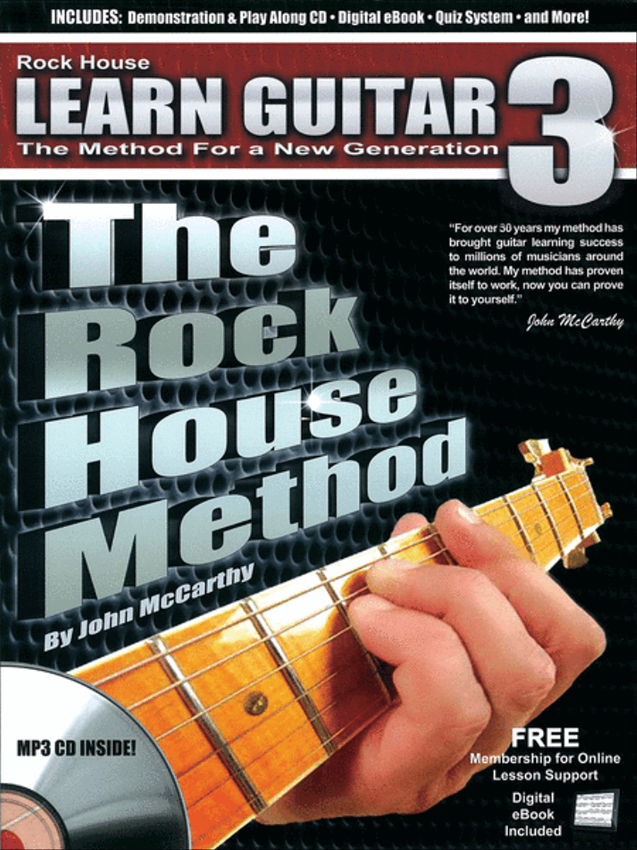 The Rock House Method: Learn Guitar 3 Guitar Tablature scores gallery preview page 1
