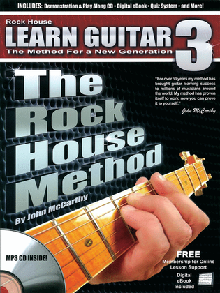 Book cover for The Rock House Method: Learn Guitar 3