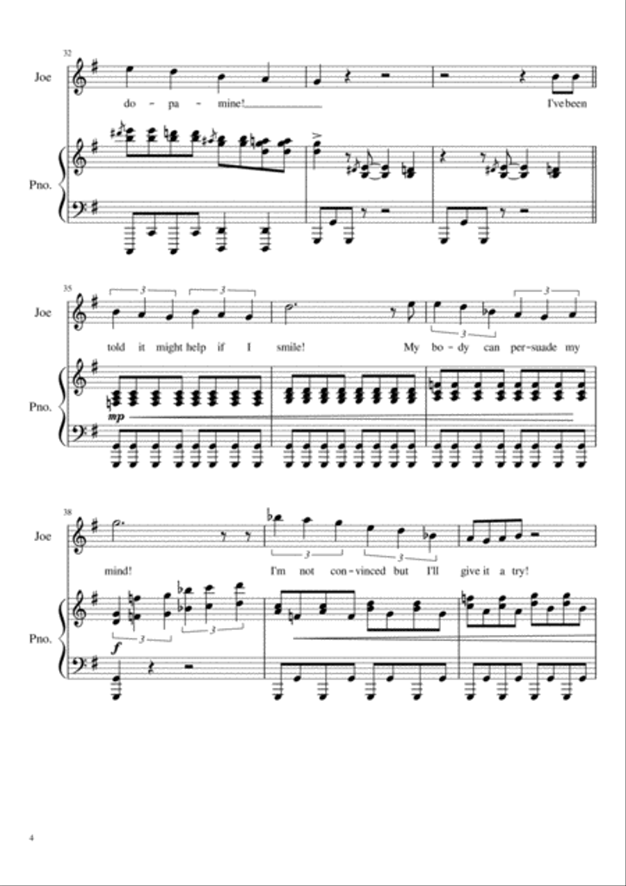 Today's Gonna Be Different Voice scores gallery preview page 4
