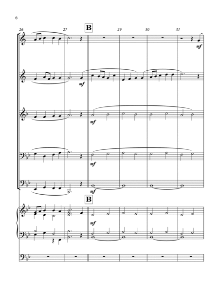 Hosanna, Loud Hosanna (Brass Quintet, opt. Organ) image number null