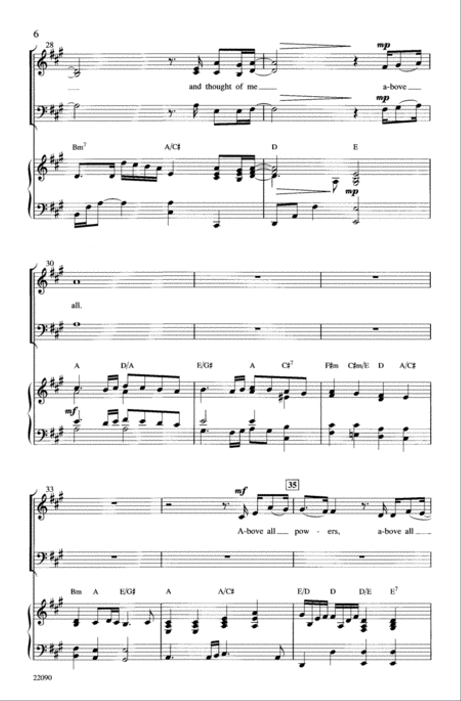 Above All 3-Part scores gallery preview page 6