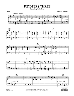 Fiddlers Three - Piano