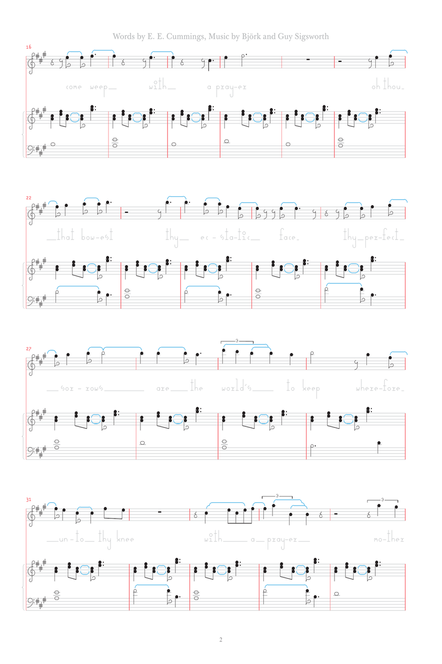 Mother Heroic Mother Heroic Organ Solo scores gallery preview page 2