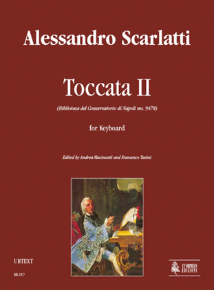Book cover for Toccata II (Biblioteca del Conservatorio di Napoli ms. 9478) for Keyboard