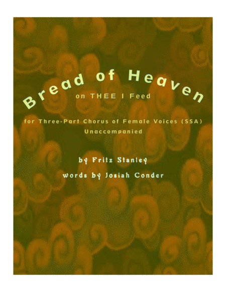 Bread of Heaven, on THEE I Feed - SSA A Cappella image number null