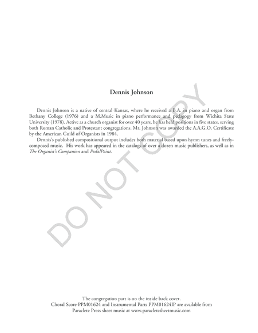 Christ, the Lord, Is Risen Today 4-Part scores gallery preview page 19