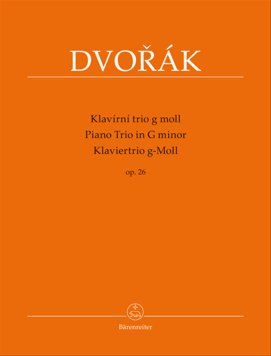 Piano Trio for Piano, Violin and Violoncello G minor op. 26 Piano Trio scores gallery preview page 1