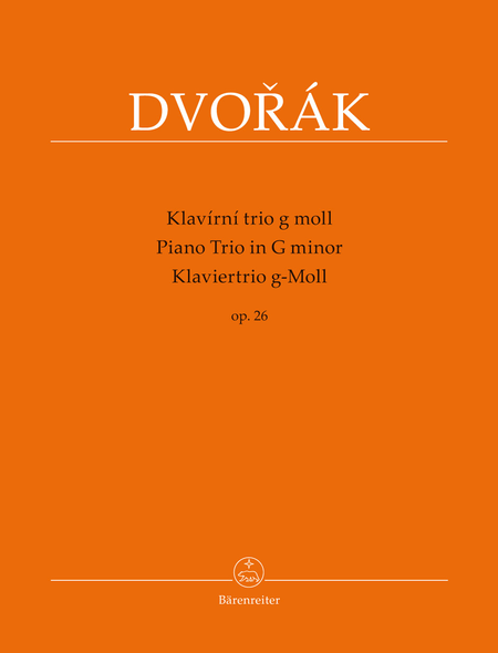 Piano Trio for Piano, Violin and Violoncello G minor op. 26