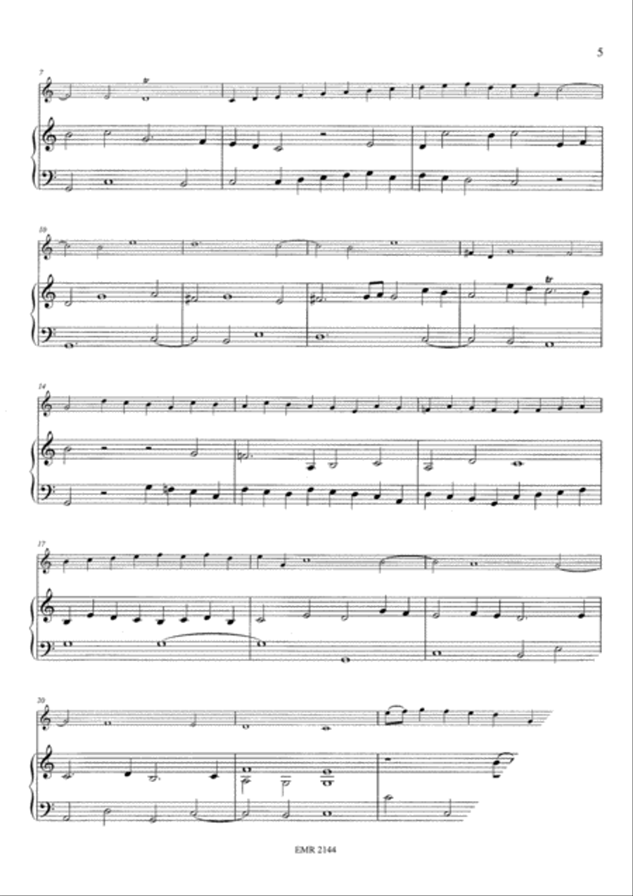 Sonata No. 6 in C Major Tuba scores gallery preview page 5