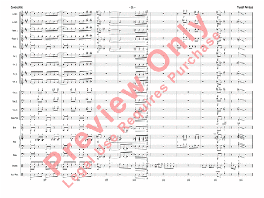Tweet Fatigue Tweet Fatigue Jazz Ensemble scores gallery preview page 21