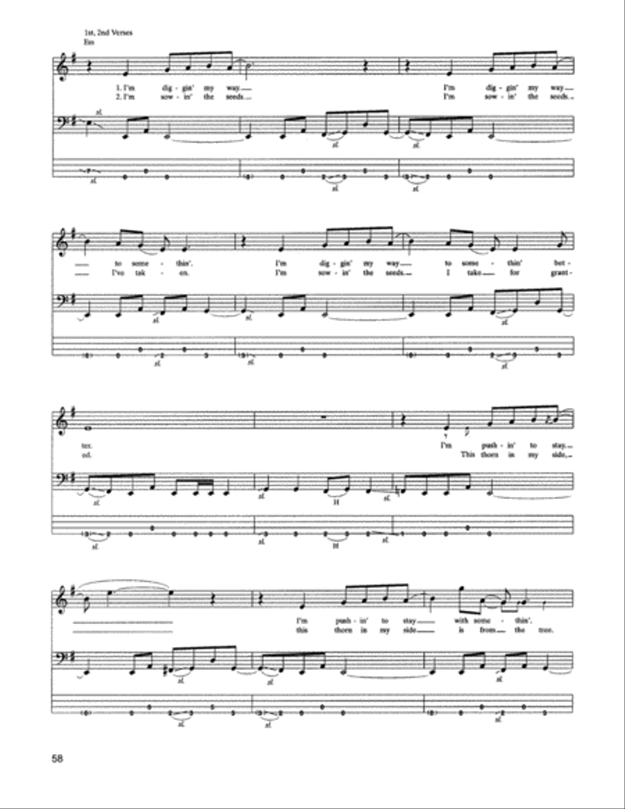 Bleeding Me Guitar Tablature scores gallery preview page 2