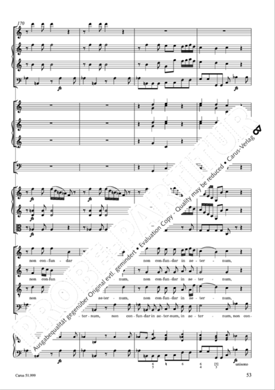 Te Deum Te Deum 4-Part scores gallery preview page 54