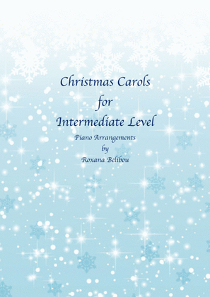 Book cover for Christmas Carols for Intermediate Level Sheet Collection Piano