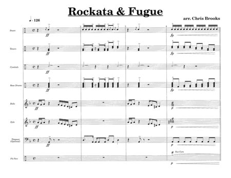 Rockata and Fugue w/Tutor Tracks